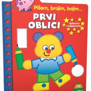 Vježbenica s naljepnicama-PRVI OBLICI